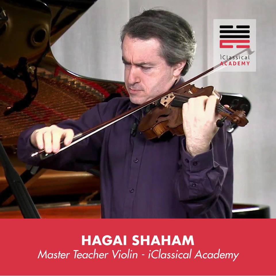 Hagai Shaham Violin Teacher iClassical