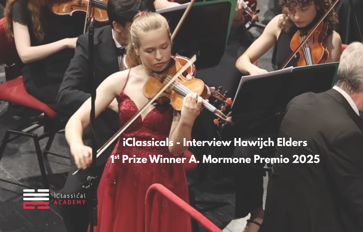 iclassicals interview Hawijch Elders violin