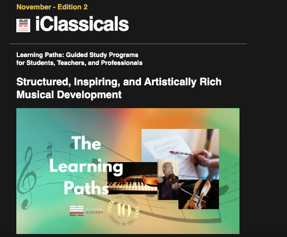 Newsletter iclassical november 2 Newsletter October 2 The Art of Legacy Gyorgy Pauk